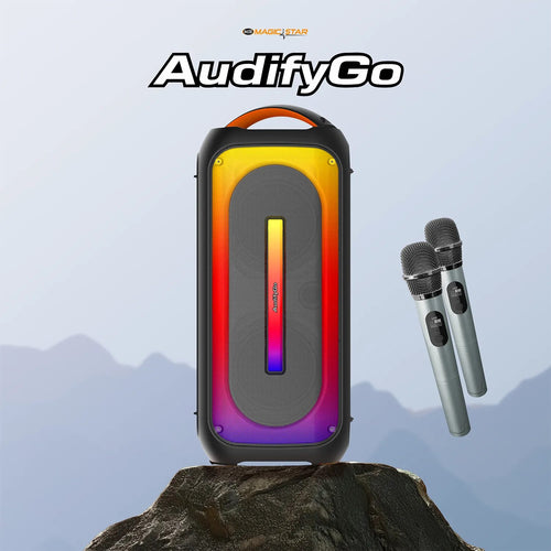 MagicStar AudifyGo party speaker outdoors