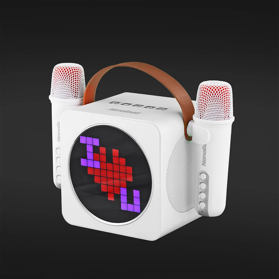 MAGIC STAR NANOBEATZ Mini Karaoke with 2 Wireless Mics