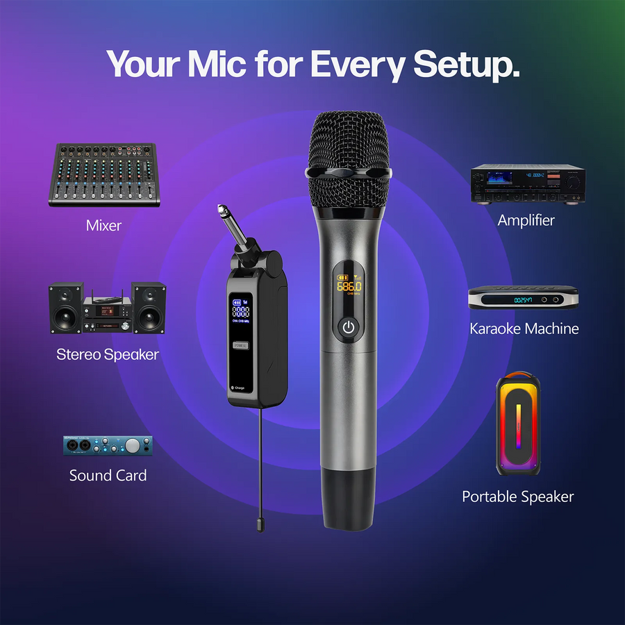 Magic Star UHF Wireless Microphones