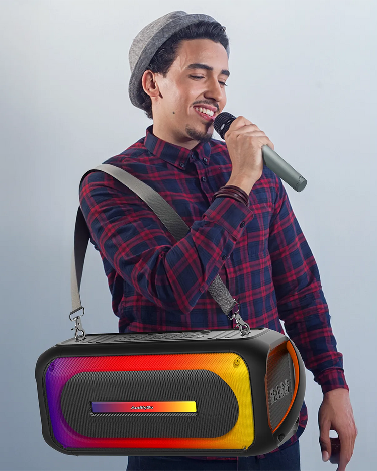 MagicStar AudifyGo party speaker with LED lights — product photo 5