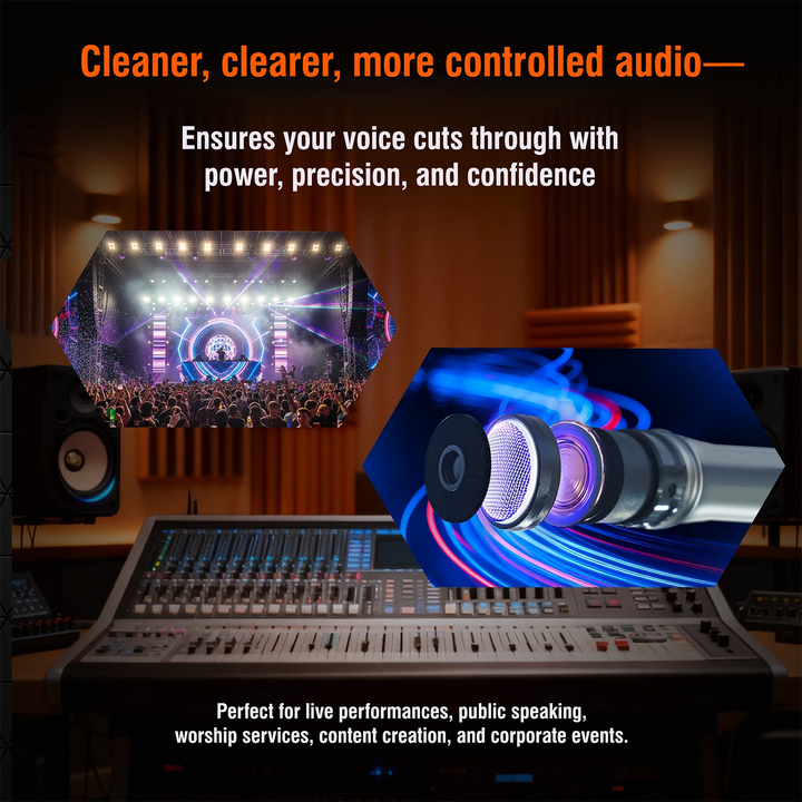 Your voice lands on the beat.