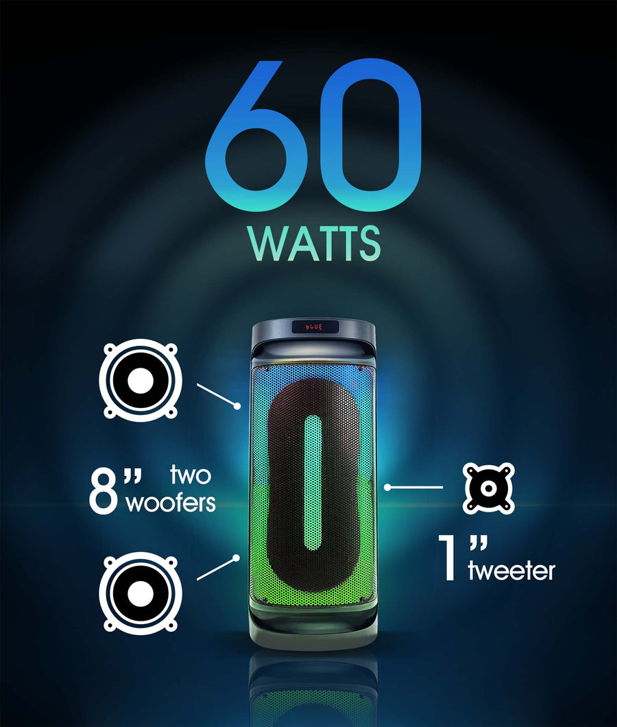 D'Maestro MS-A15 + BoomBox L-2811 Karaoke Party Bundle