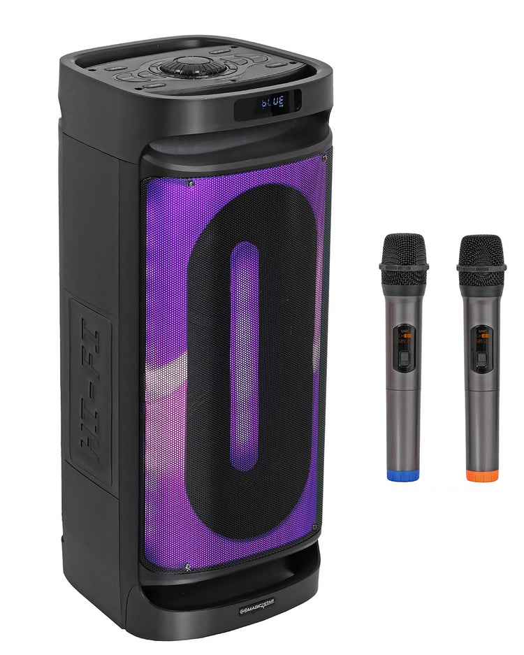 MagicStar BoomBox party speaker — angled view