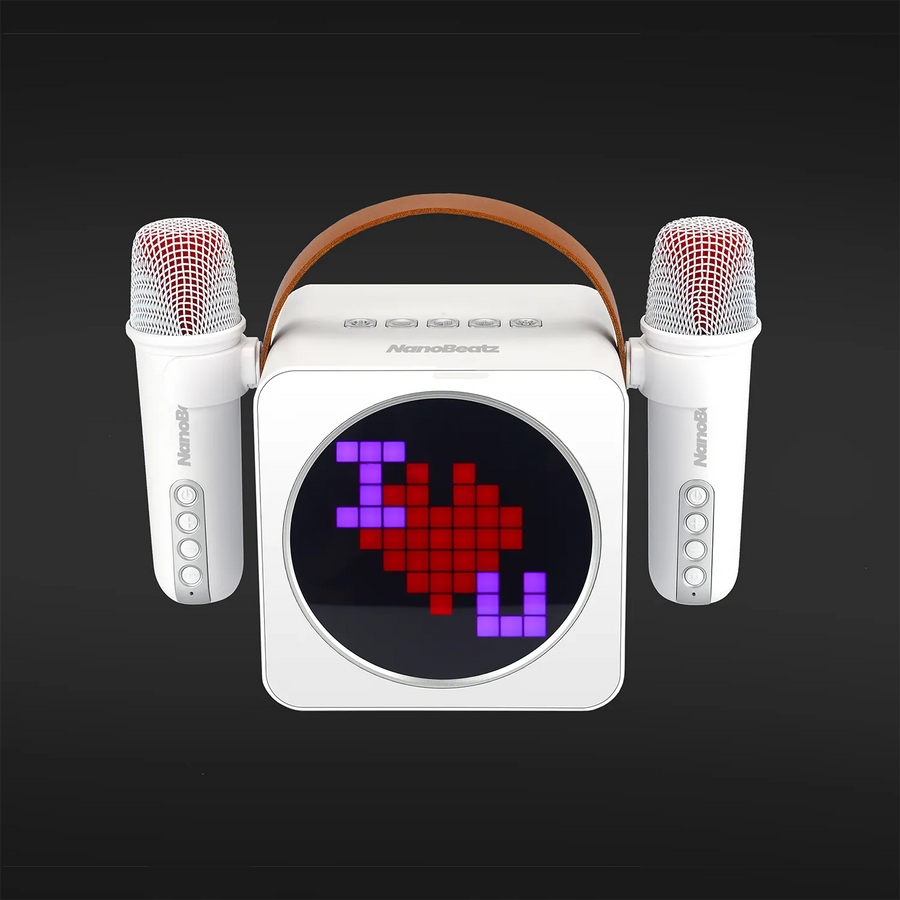MAGIC STAR NANOBEATZ Mini Karaoke with 2 Wireless Mics