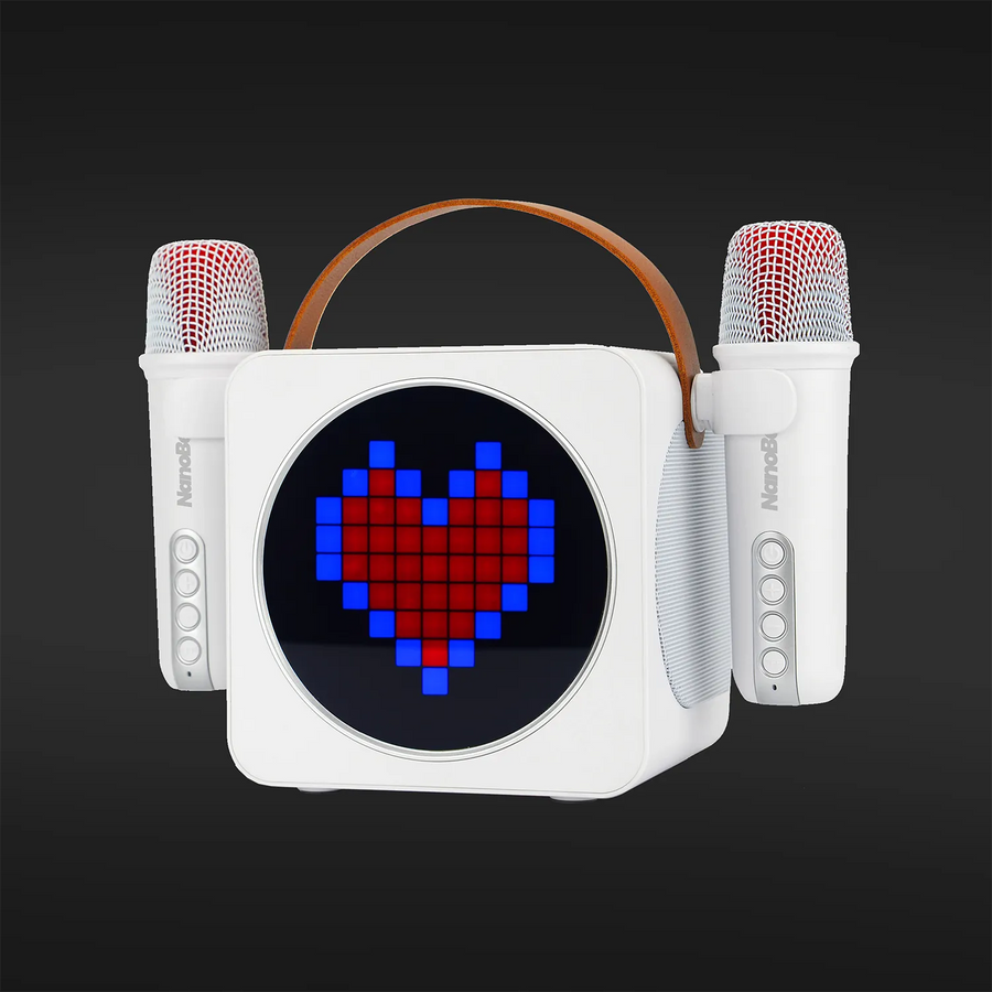 MAGIC STAR NANOBEATZ Mini Karaoke with 2 Wireless Mics