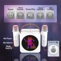 MAGICSTAR NANOBEATZ Mini Karaoke with 2 Wireless Mics