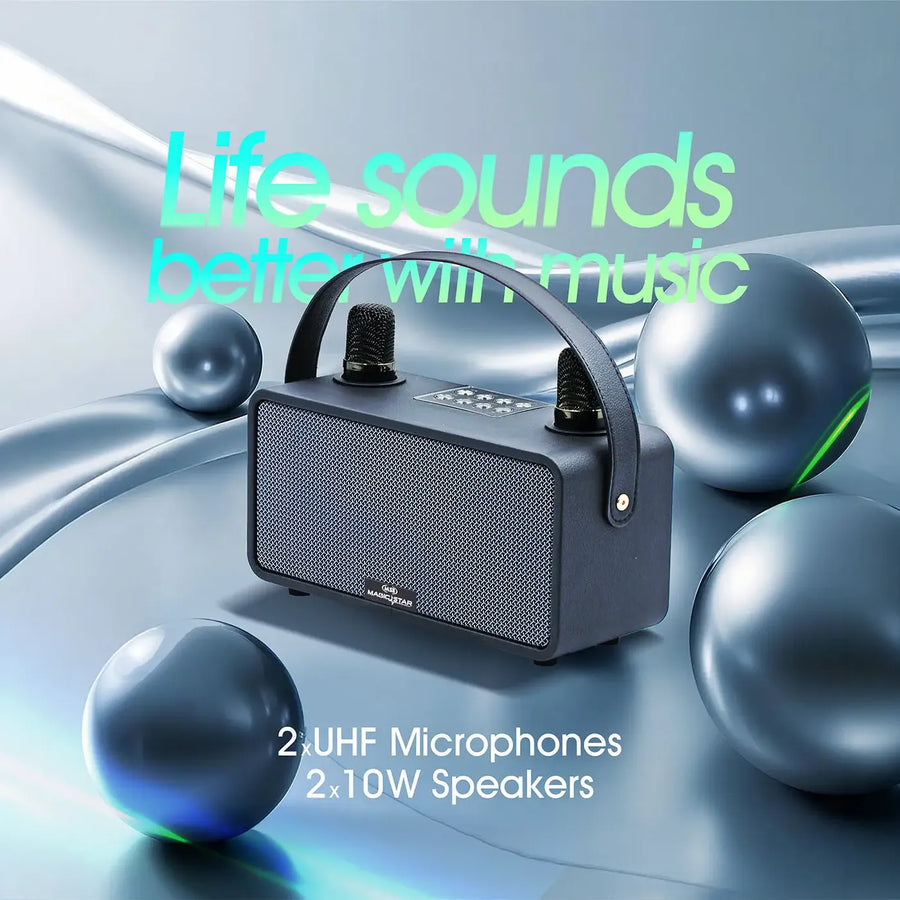 MAGICSTAR PulZ with 2 Wireless Microphones